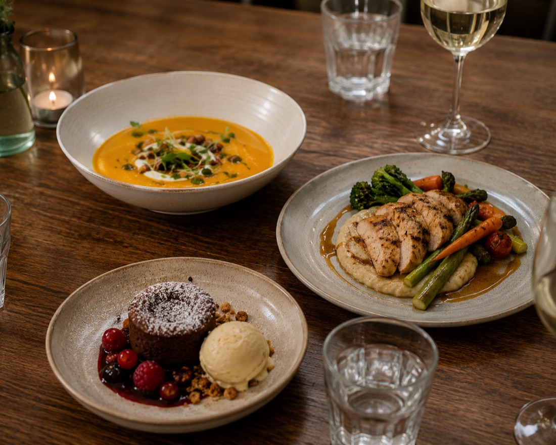 Drie gangen bij Bistro Get-Filly